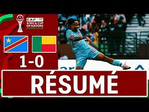 RD Congo contre Bénin | Coupe d’Afrique des Nations 2025 | APERÇU DU MATCH