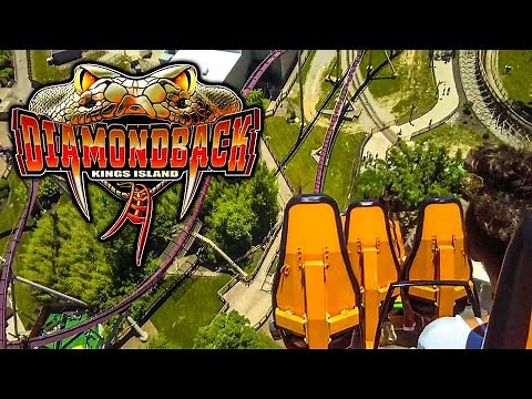 2019 Diamondback Roller Coaster On Ride HD POV Kings Island