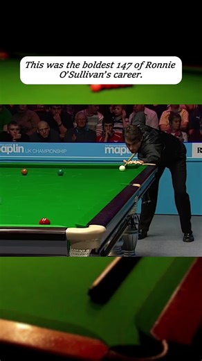 This was the boldest 147 of Ronnie O’Sullivan’s career.#foryou #snooker #usa🇺🇸 #uktiktok #fyp #sports