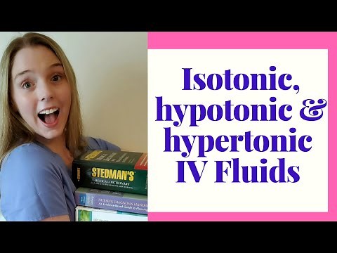 ISOTONIC, HYPOTONIC & HYPERTONIC SOLUTIONS MADE EASY!