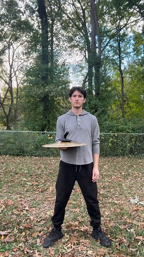 This felt harder than it looks 😐 If you want to learn cool stuff that ACTUALLY looks hard unlike this video, DM me for Lesson Info! #cymbals #juggling #cymbaljuggling #crazyskills | David Terrell