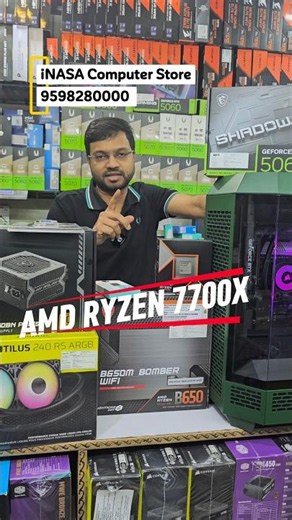 Budget 1,30,000/- Ryzen 7 7700x, msi b650, 16gb ddr5, Asus 1tb, rtx5060, 750w, tower 300 #pcbuild