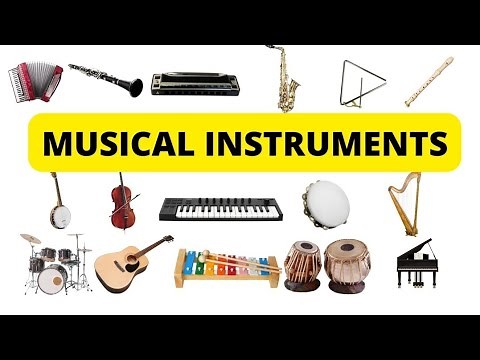 25 Music Instruments Names | List of Musical Instruments in English with Pictures | #jayandjezz