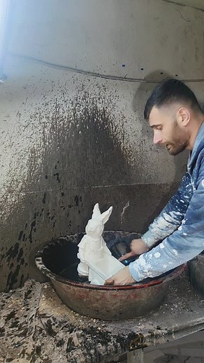 Cleaning a White Rabbit Figurine: Step by Step Guide