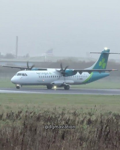 Aer Lingus (G-CMMN) : ATR 72-600 : Belfast City Airport (BHD) : 6th December 2025