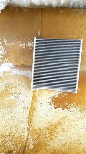 cara bersihkan filter AC mobil #tipsandtricks #acmobilpanas #tutorial