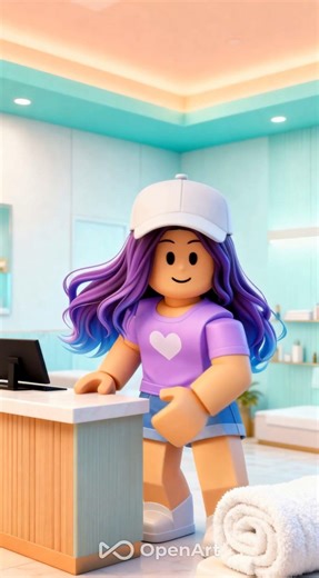 Spa day in ROBLOX #roblox