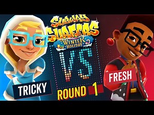 Subway Surfers Versus | Fresh VS Tricky | Winter Holiday - Round 1 | SYBO TV