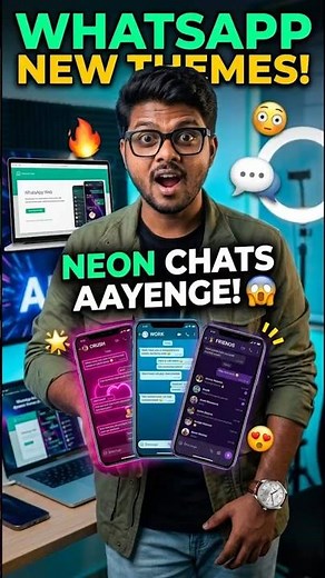 WhatsApp Web gets Custom Chat Themes — a fresh new look is finally here! #WhatsAppUpdate #viral