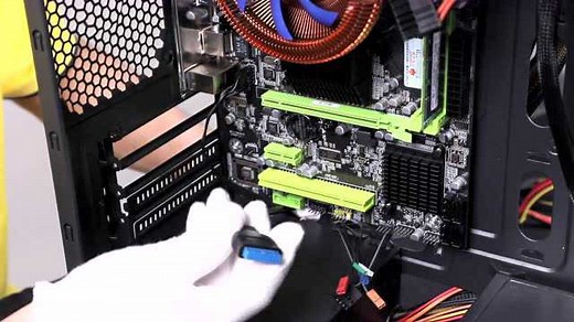 X58 PRO主板安装视频