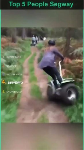 Top 5 People Who Tried a Segway or Scooter and Immediately Lost the Plot 😂🛴 #Shorts