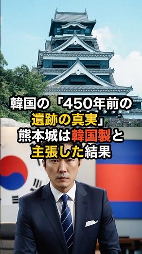 600,000 views! Korea's "The Truth About 450-Year-Old Ruins" - The Result of Claiming that Kumamot...