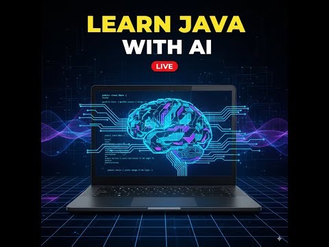 Learn Java Programming with AI | Live Coding & Learning together