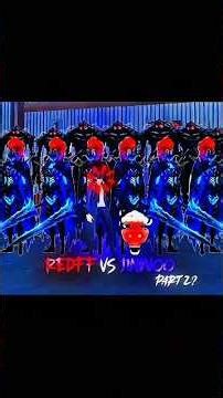 RED FF X JIN WOO 🔥☠️ #freefire #redff #redffxjinwoo