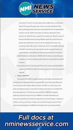 Federal government seeks input on potential seabed mineral leasing offshore CNMI