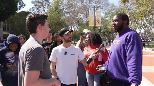 You're overreacting - woke student defends illegal gang members