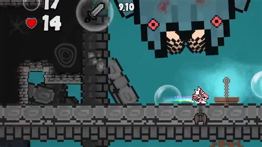 【几何冲刺. Plat】驾驶潜水艇在大世界打怪！优质plat关——The Submarine（insane demon）