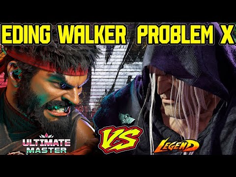 SF6 Problem X (M.Bison) VS Eding Walker (Ryu)💥Messatsu💥