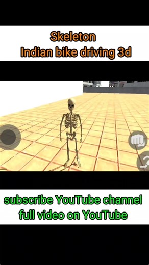 Skeleton in Indian bike driving 3D | Indian bike driving 3d new update #gta #gta5