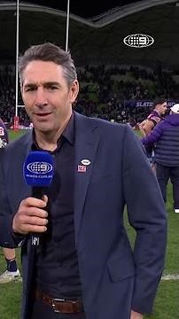 Post-match vibes are immaculate at AAMI Park! 🏟️✨