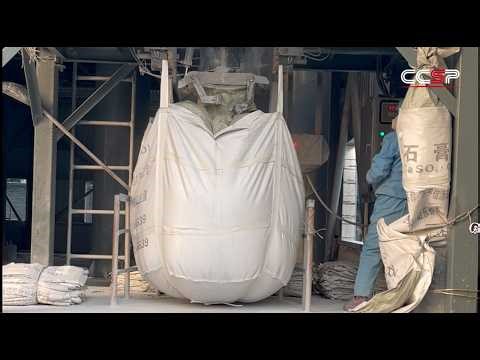 Ton Bag Packing Machine Working Operation | Large Bag Packaging Machine for Cement | CCSP