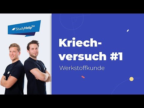 Kriechversuch #1 | StudyHelp