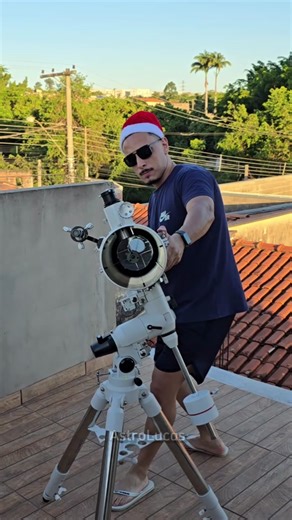 Explorando a Nebulosa de Órion com Telescópio