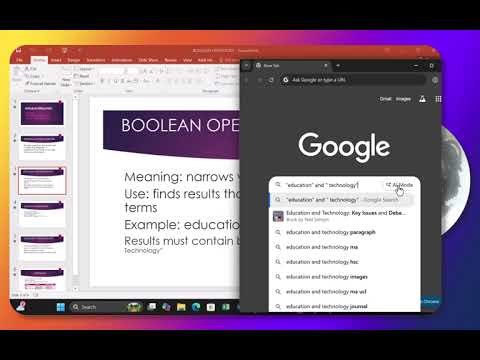 UNDERSTANDING BOOLEAN OPERATORS IN INFORMATION SEARCHING