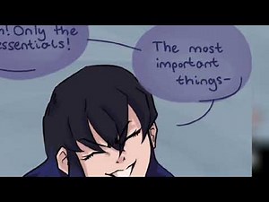 [Demon Slayer Comic Dub Compilation] Inosuke's randomness