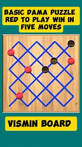 80K views · 765 reactions | Basic dama puzzle RED TO PLAY WIN IN 5 moves #verygoodamapuzzle #aberturamericana #themissingvariationpart3 #fbreelsfypシ゚viralシ #fypシ゚viralシfypシ゚ #fbreels2024 #brillancydamapuzzle #fbreels2024video #damapuzzle #dama | Mind Blowing | Facebook