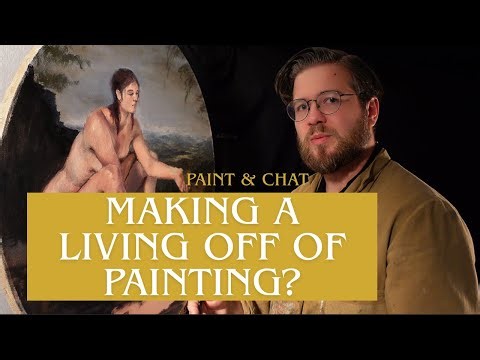 How Do Artists Commission Their Work? | Paint With Me & Learn the Basics