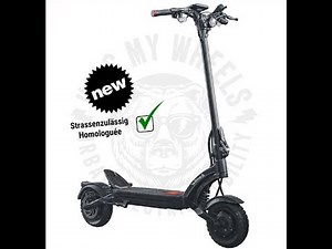 KAABO MANTIS X - New electric scooter with dual motor and extra suspension