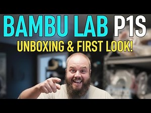 Unboxing & Setup of the Bambu Lab P1S | Full Step-by-Step Beginner Guide (2025)