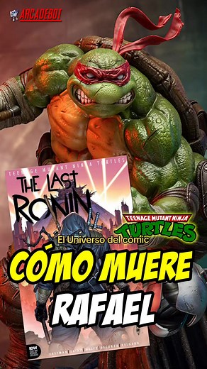 Conoce cómo murió Rafael en el cómic Tortugas Ninja El Último Ronin. #tmnt #teenagemutantninjaturtles #tortugasninjas #tortugasninja #thelastronin #elultimoronin #rafael #ninjaturtles #karai #comic