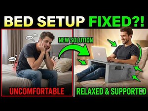 Ergonomic Reading Pillow Desk Review 🔥 Best Bed Desk for Gaming & Laptop?