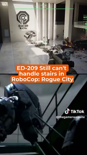 RoboCop ED-209 Stairs Pathfinding Fail