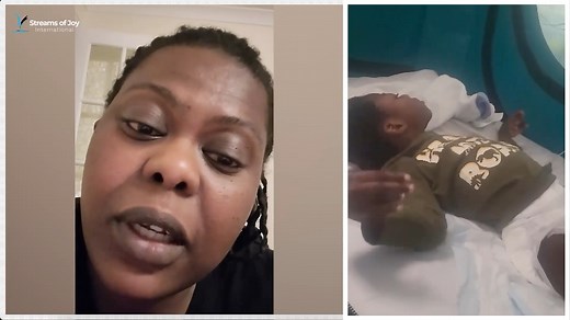 16K views · 879 reactions | Over 30 seizures in less than 5 mins, vitals flat, already drooling, paralysis, rare case of Auto Immune Encephalitis, medical prediction of impossible full recovery but guess what, EL-ROI SHOWED UP Child of God, WATCH THIS!!! Please join us declare to the ends of the earth WHAT GOD CANNOT DO DOES NOT EXIST!! | Streams Of Joy International | Facebook