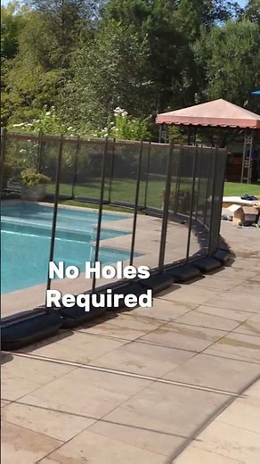 The Safest And Strongest Mesh Pool Fence