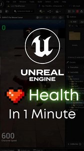 UE5 Health in 1 Minute | Unreal Engine