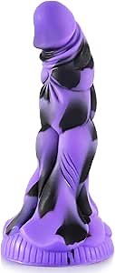 Realistic Monster Silicone Dildo, 8.1 inch Anal Dildo with Strong Suction Cup for Hands-Free Play, Anal Plug Prostate Massager Adult Sex Toys for Men & Women