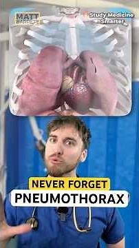 High yield pneumothorax facts to know for your medical exams