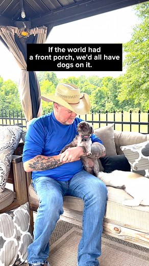 I've got a few more dogs running around too! Man, they really are the best. #dogs #dogtok #countrymusic | Tracy Lawrence
