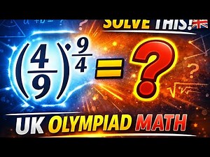 UK Olympiad Math Challenge | Can You Solve This Genius Problem? 🇬🇧