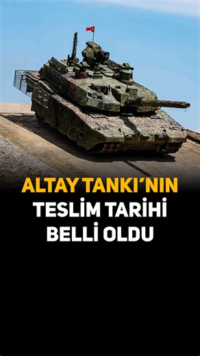 ALTAY’IN TESLİM TARİHİ BELLİ OLDU Türkiye’nin milli ana muharebe tankı ALTAY, 28 Ekim’de Türk Silahlı Kuvvetleri’ne teslim ediliyor. Ankara’daki yeni fabrikanın açılış töreninde yapılacak bu teslimat, Türk savunma sanayi açısından tarihi bir dönüm noktası olarak görülüyor. Yıllar süren mühendislik, test ve geliştirme süreçlerinin ardından ALTAY tankı, tamamen yerli imkanlarla üretilen modern bir savaş platformu haline geldi. Bu proje, savunma sanayi alanında Türkiye’nin ulaştığı teknolojik derin