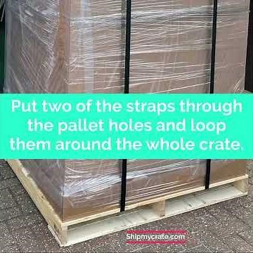 How to set up a Ship My Crate small and large crate