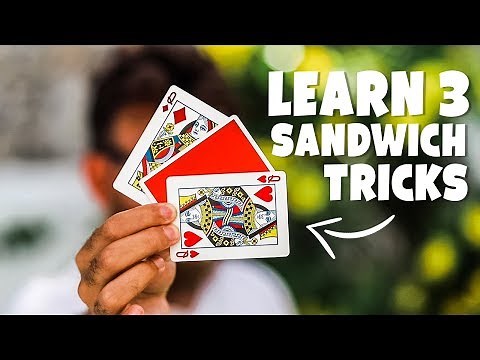 My FAVORITE Sandwich Tricks : MAGIC TUTORIAL