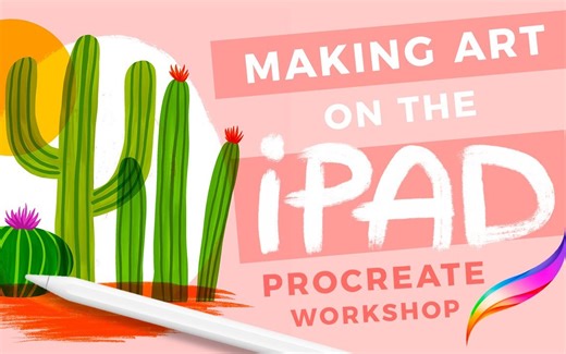 【Procreate】新手级教程 手把手一步步教你在 iPad 上创作艺术绘制过程