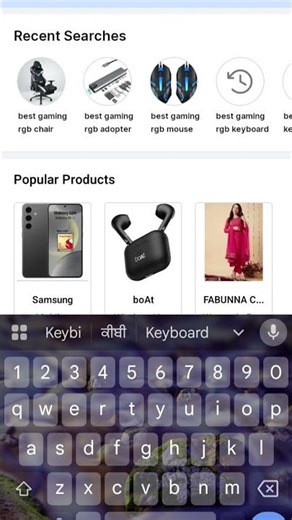 mobile gaming setup #keyboard and mouse
