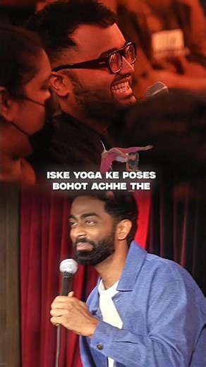 Tune Yoga Poses Dekh Liye 😉👻. #shorts #podcast #standupcomedy #comedy #trending #viral #ytshorts