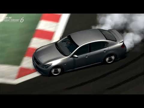 GT6 ドリフト V36 スカイライン 350GT 06 オータム・アイガー・GTアリーナ